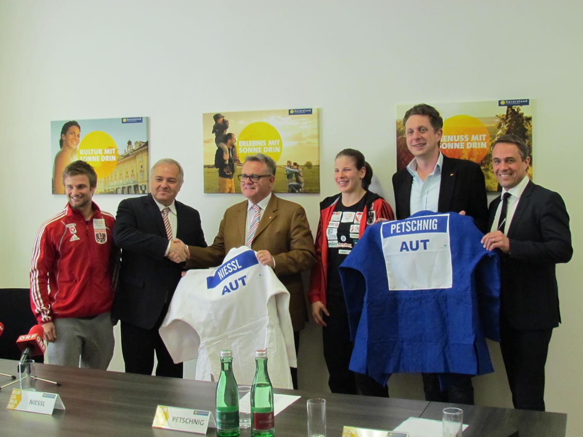 Burgenland Tourismus Kooperations-partner des Österreichischen Judoverbandes
