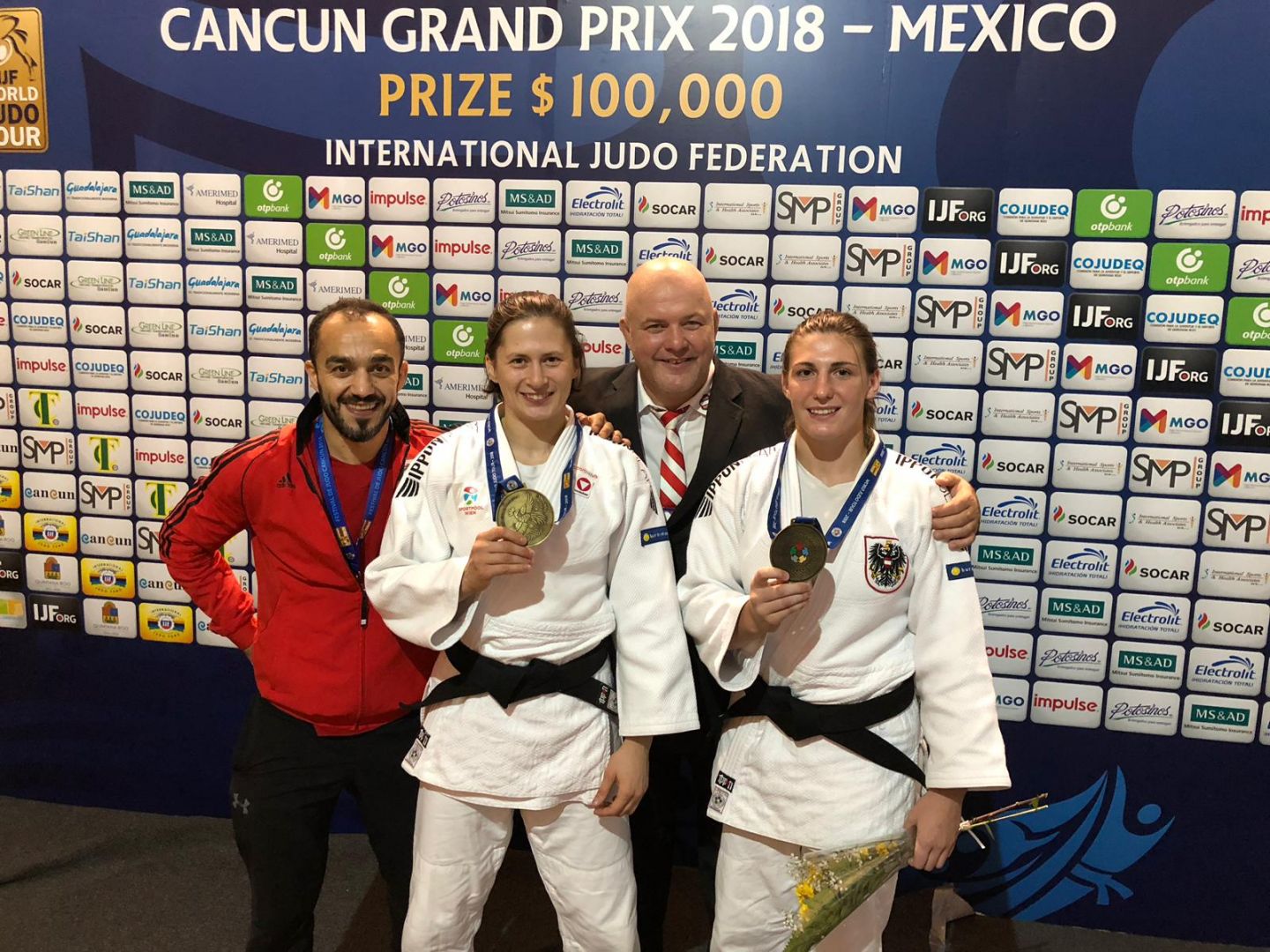 Doppelt hält besser: Krssakova und Polleres siegten in Cancun