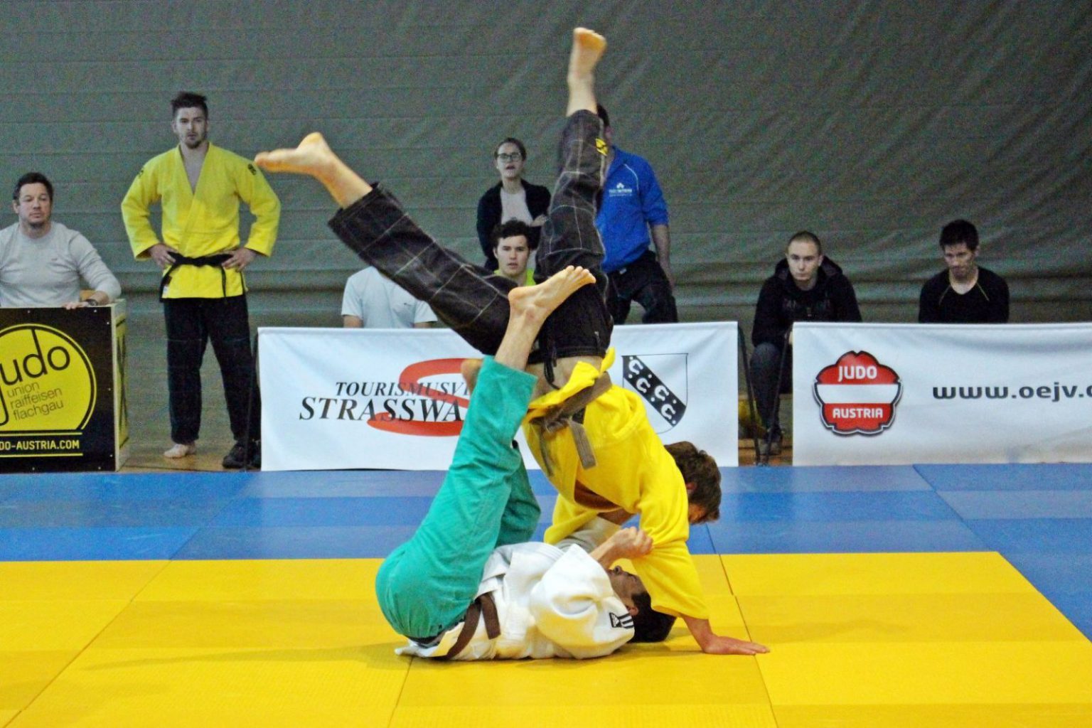 Salzburger Derby endete mit 10:4-Erfolg für Judo Union Raika Flachgau