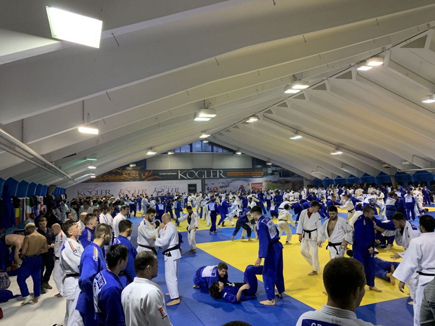 Weltweite Judoelite bei Olympic Training Center in Mittersill