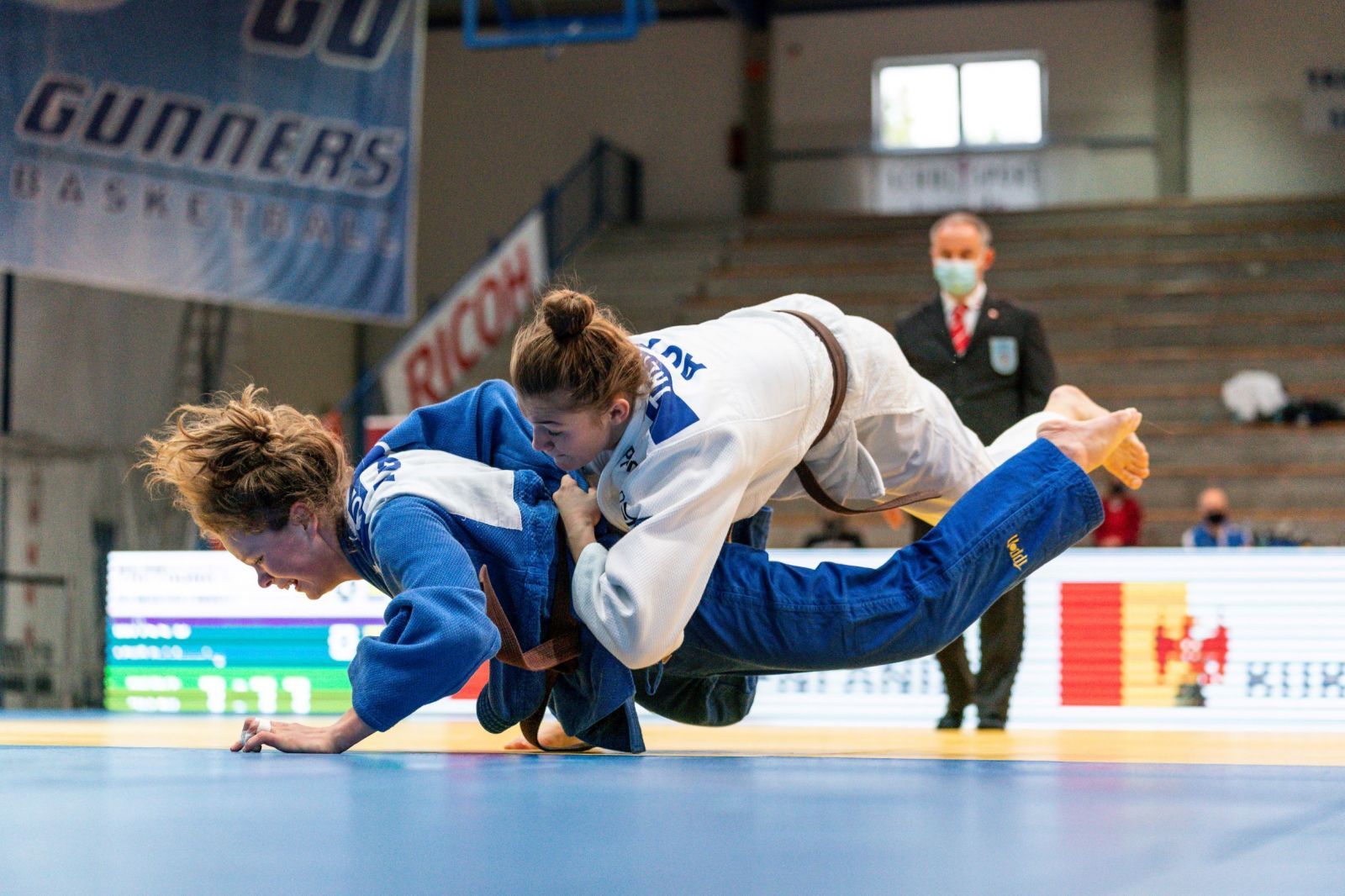 Lisa in Aktion Judo Austria