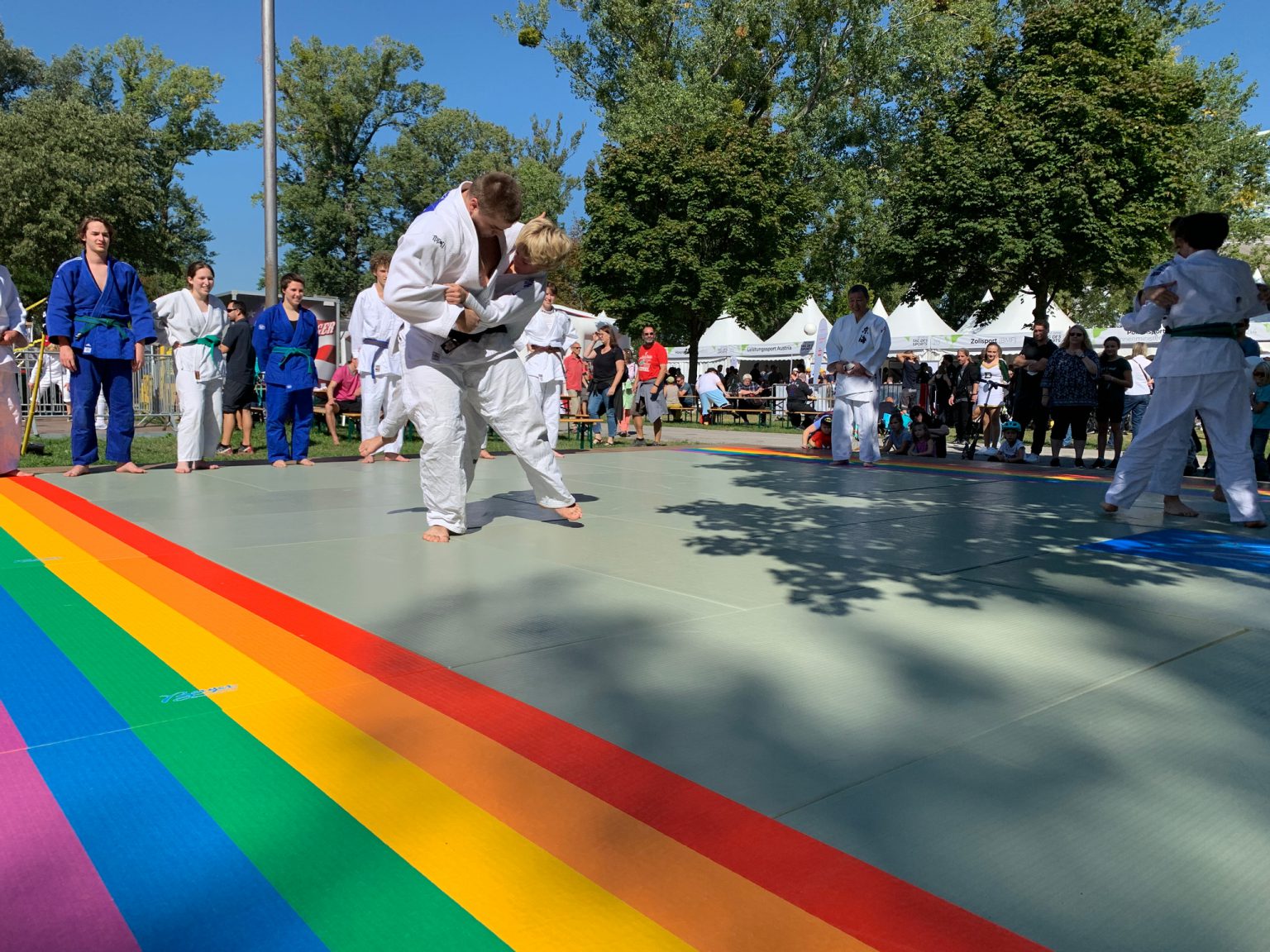 Judo zum "Anfassen"