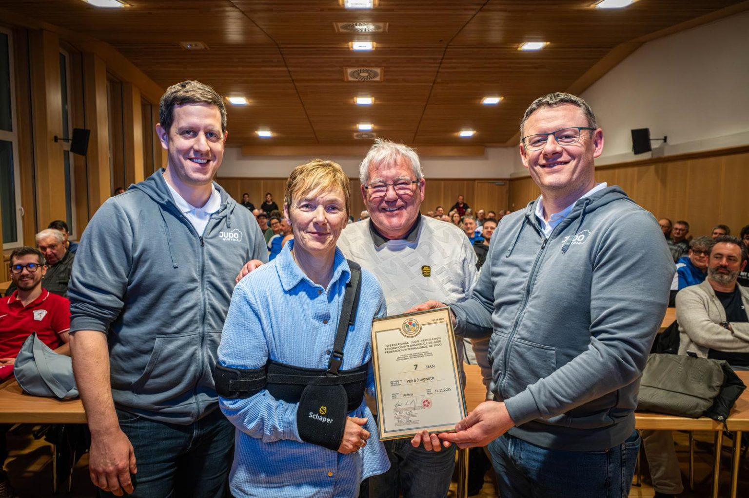 7. Dan für Petra Jungwirth